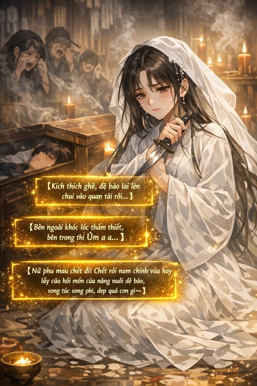 Tiệc M-ổ Lợn Trước Mộ Phu Quân